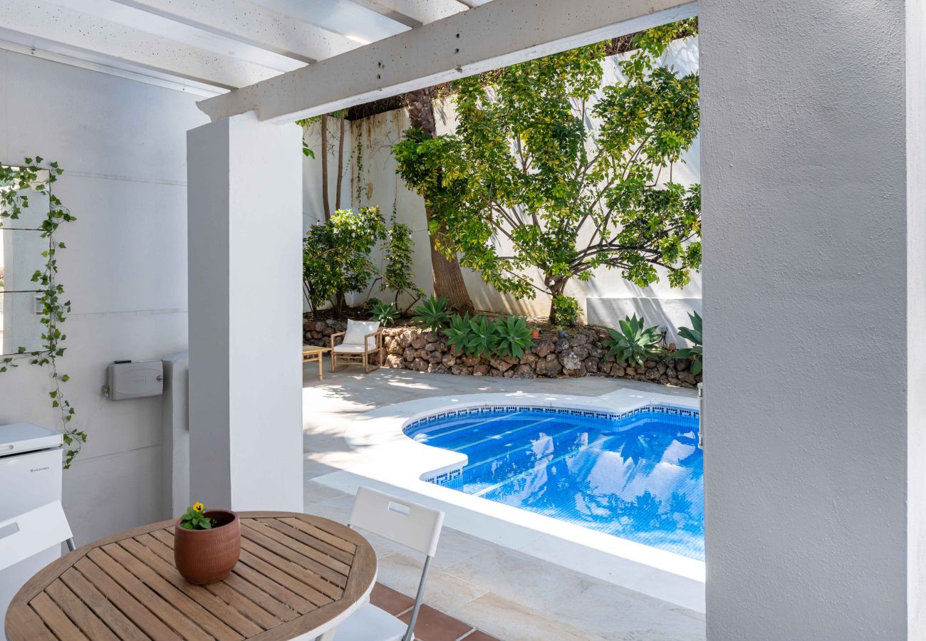 Villa i Mijas Costa - Smuk Villa, kun 5 min gang til Restauranter, Padel Klub og Fitness