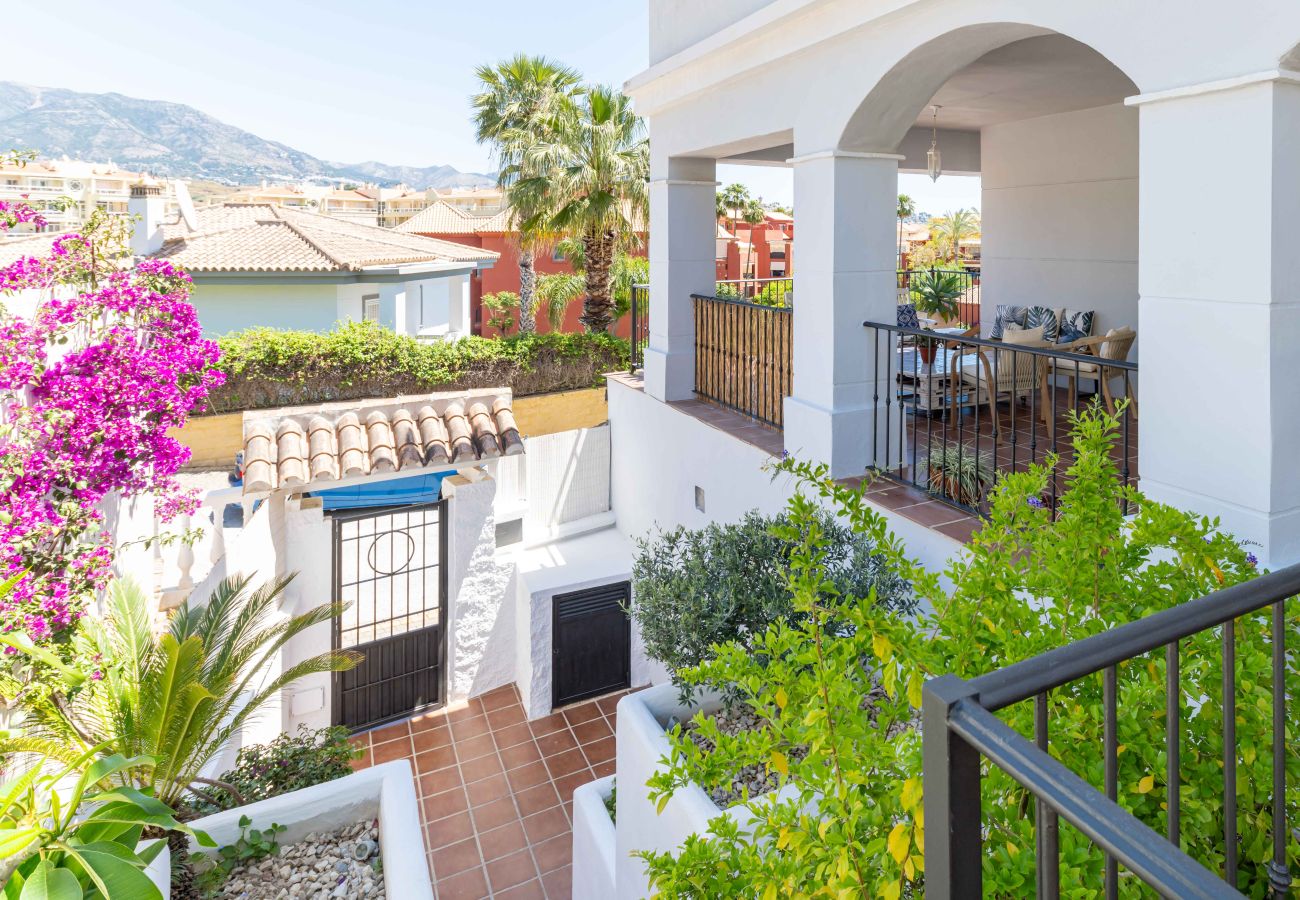 Villa i Mijas Costa - Smuk Villa, kun 5 min gang til Restauranter, Padel Klub og Fitness