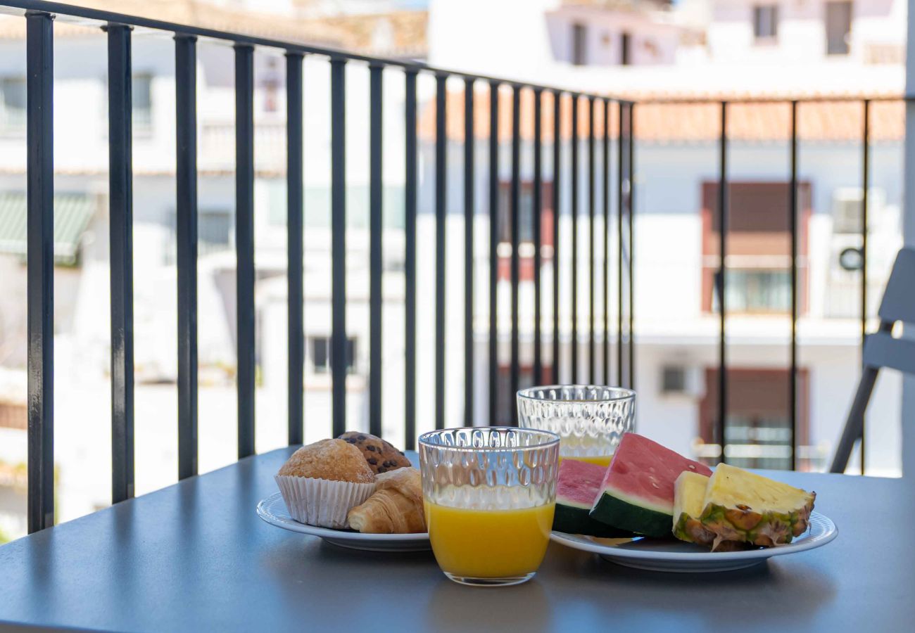 Lejlighed i Benalmádena - High Class lejlighed i hjertet af Benalmádena Pueblo