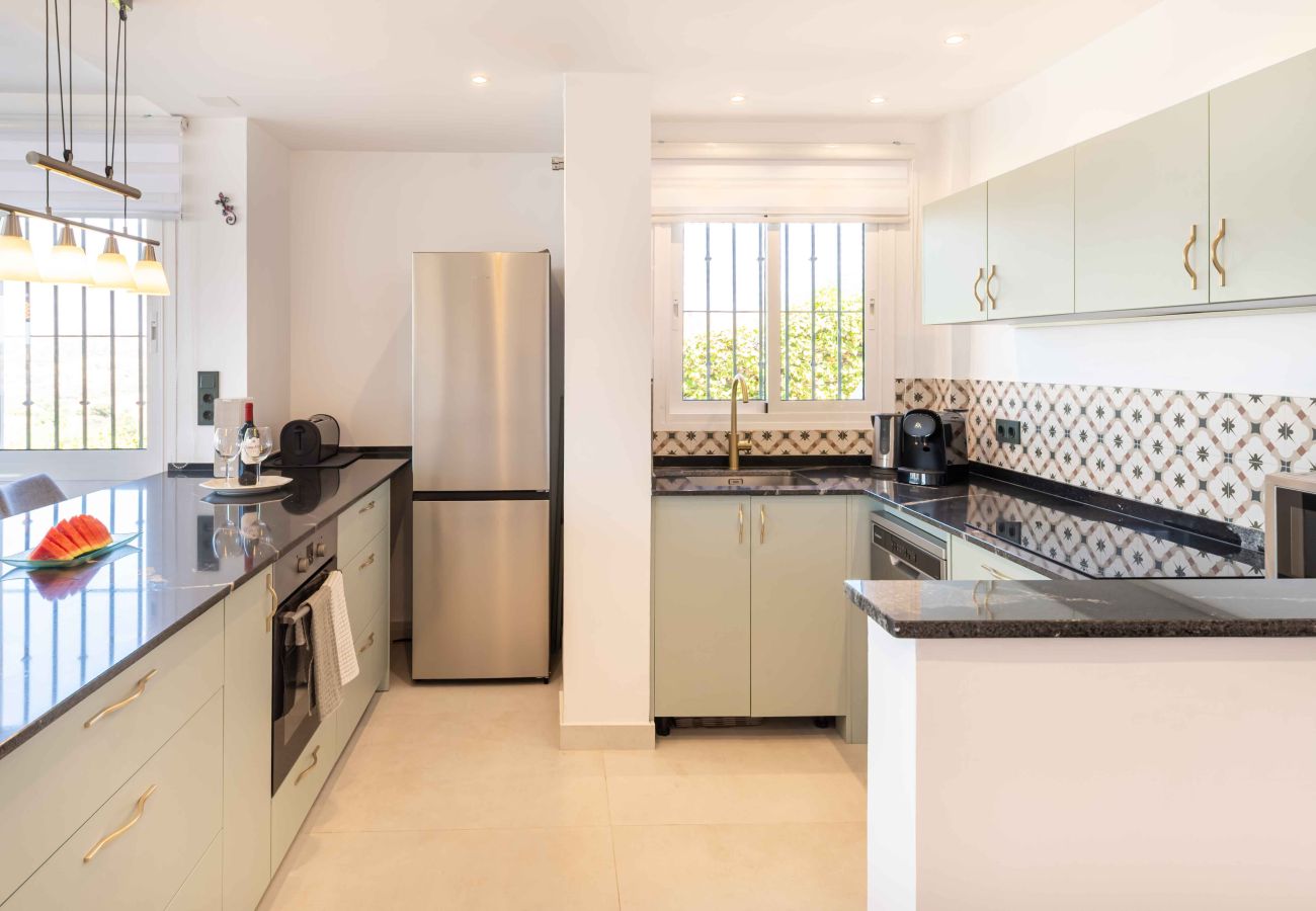 Lejlighed i Mijas Costa - Moderne renoveret lejlighed i Mijas Golf med dejlig pool
