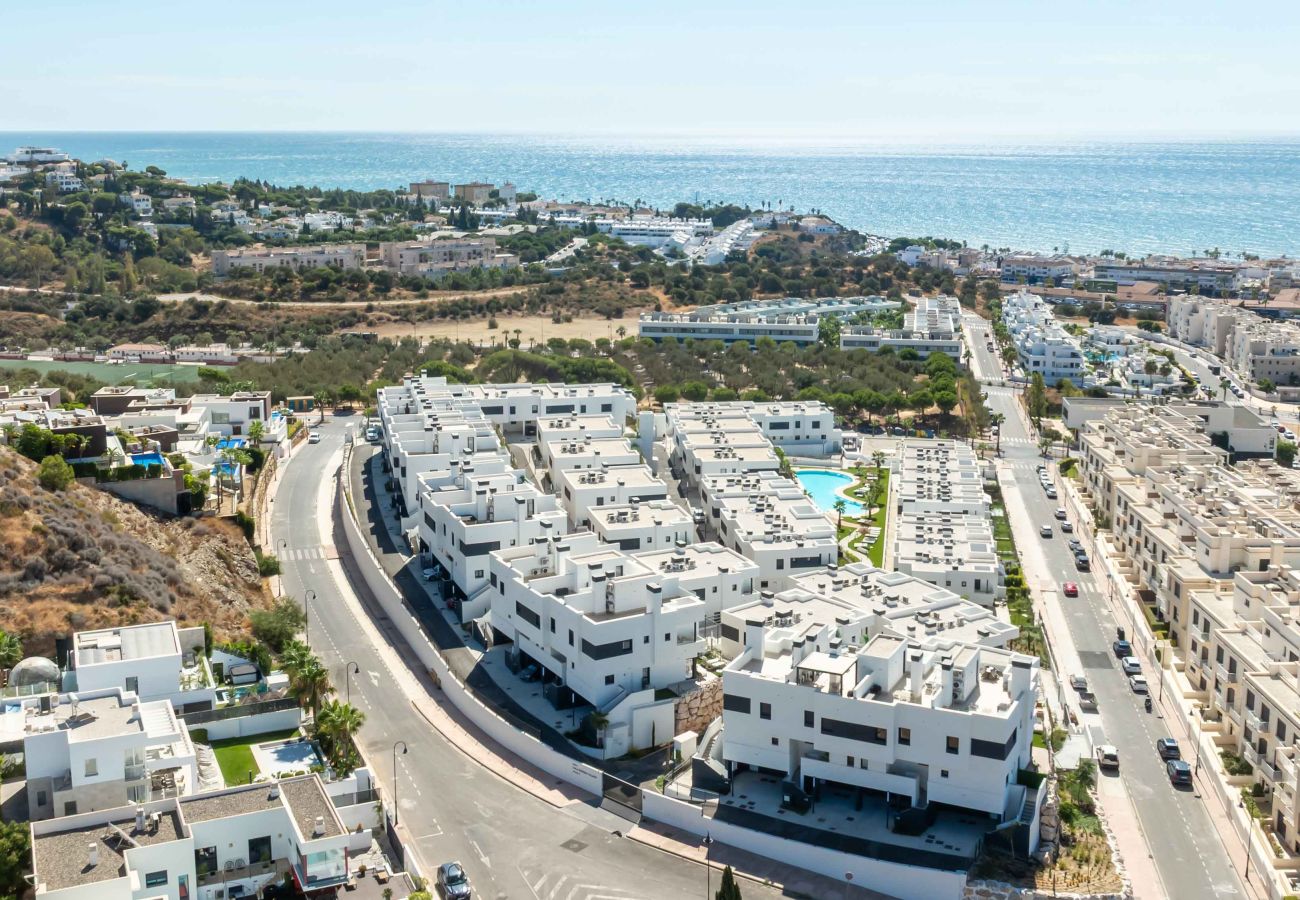 Byhus i Mijas Costa - Nybygget hus med kort gåafstand til La Cala de Mijas by og strand