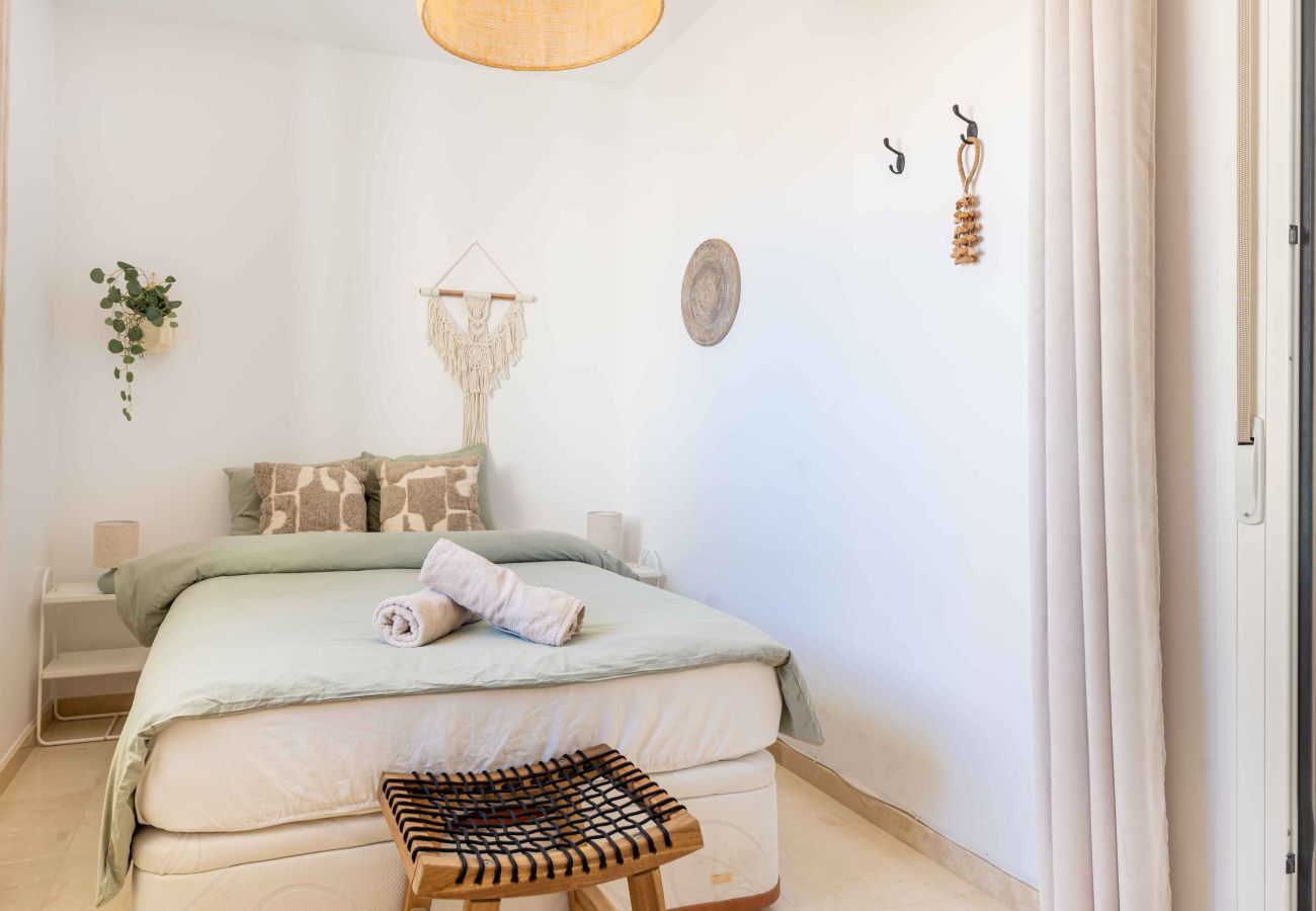 Lejlighed i Benalmádena - Penthouse med dejlig udsigt, tæt på golf, restauranter og strand