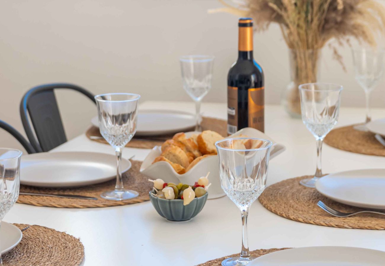 Lejlighed i Benalmádena - Penthouse med dejlig udsigt, tæt på golf, restauranter og strand