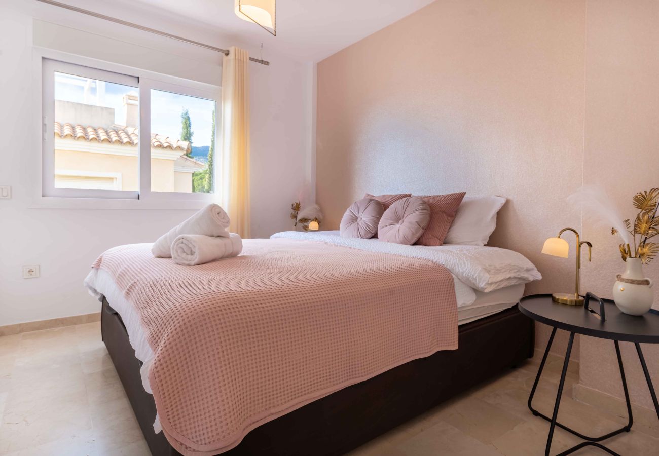 Byhus i Mijas Costa - Spektakulær havudsigt fra moderne rækkehus med jacuzzi