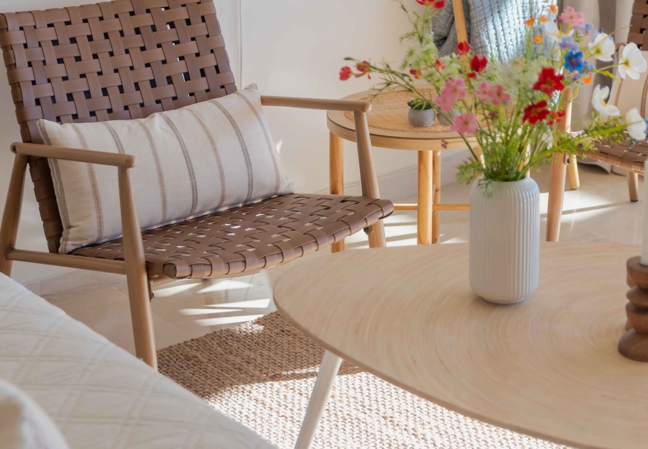 Lejlighed i Mijas Costa - Luksus lejlighed med havudsigt – få skridt til strand og restauranter