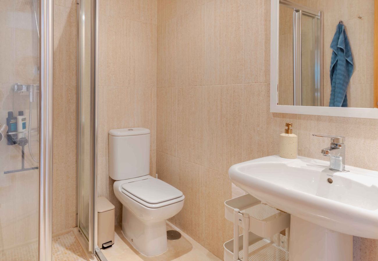 Lejlighed i Mijas Costa - Luksus lejlighed med havudsigt – få skridt til strand og restauranter