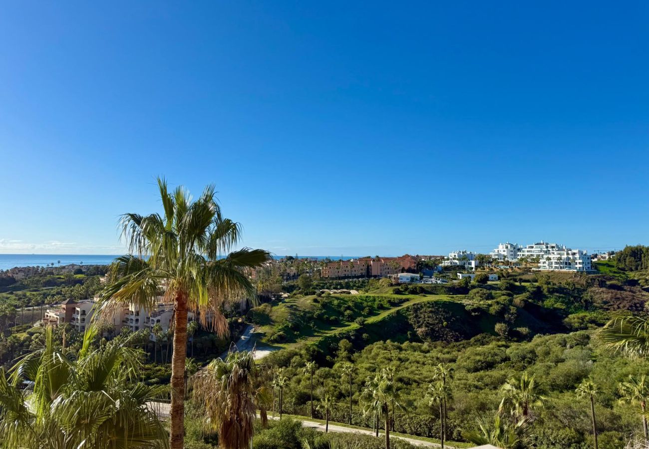 Lejlighed i Mijas Costa - Luksus lejlighed med havudsigt – få skridt til strand og restauranter