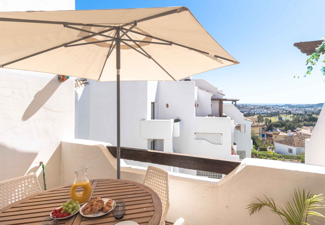 Apartamento en Mijas - A 4 min a pie de restaurantes y un minimercado. A poca distancia en coche de la playa y el centro de Fuengirola.