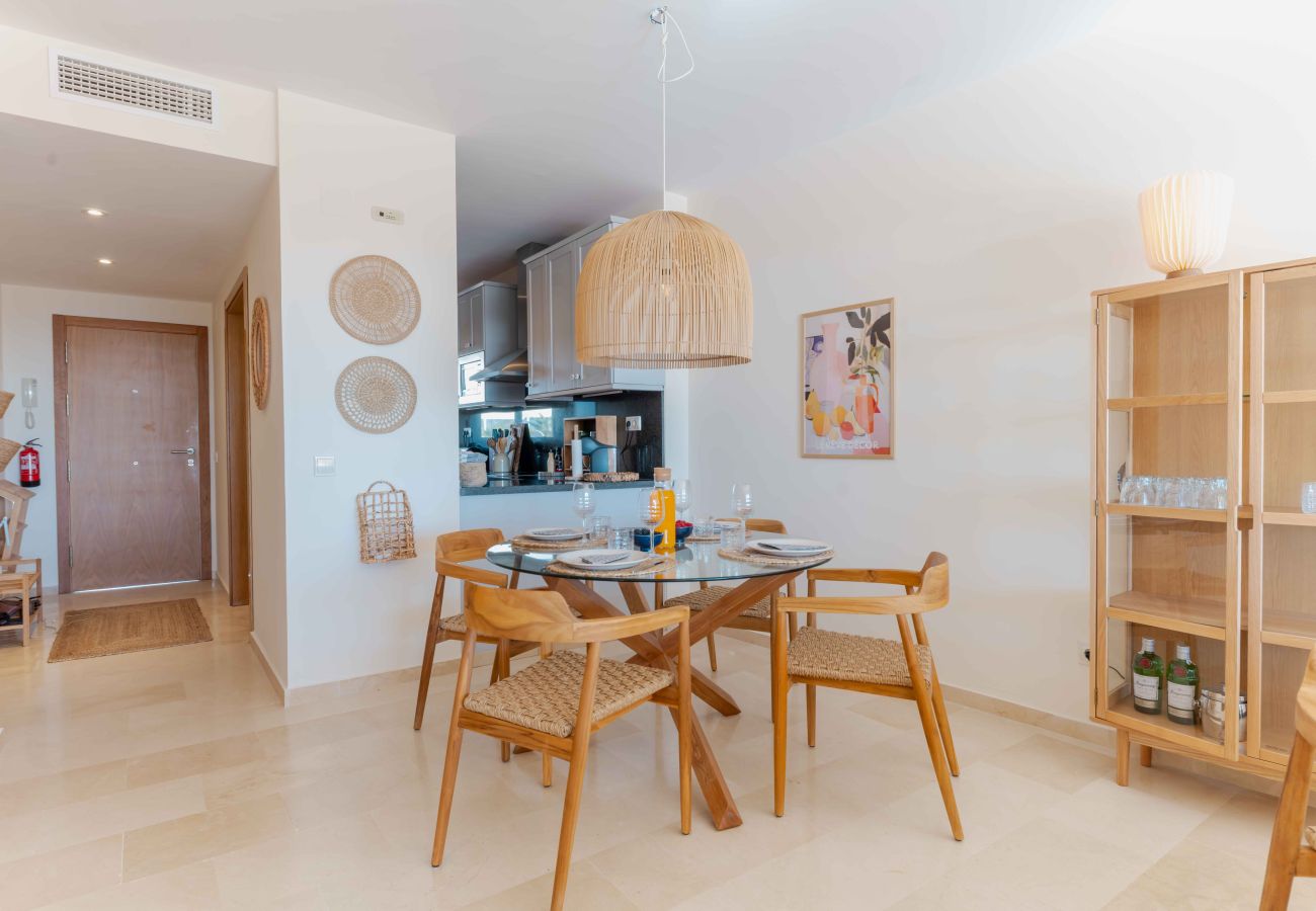 Apartamento en Mijas Costa - Apartamento de lujo con vistas al mar, a pocos pasos de la playa y restaurantes
