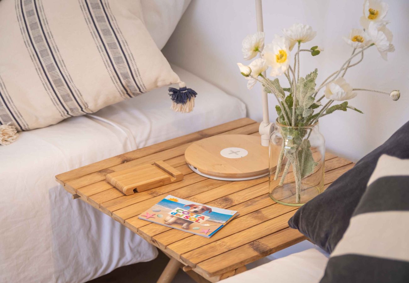 Apartamento en Estepona - Charmerende penthouse med adgang til 5 pools, 1 opvarmet pool, kort gåtur fra stranden