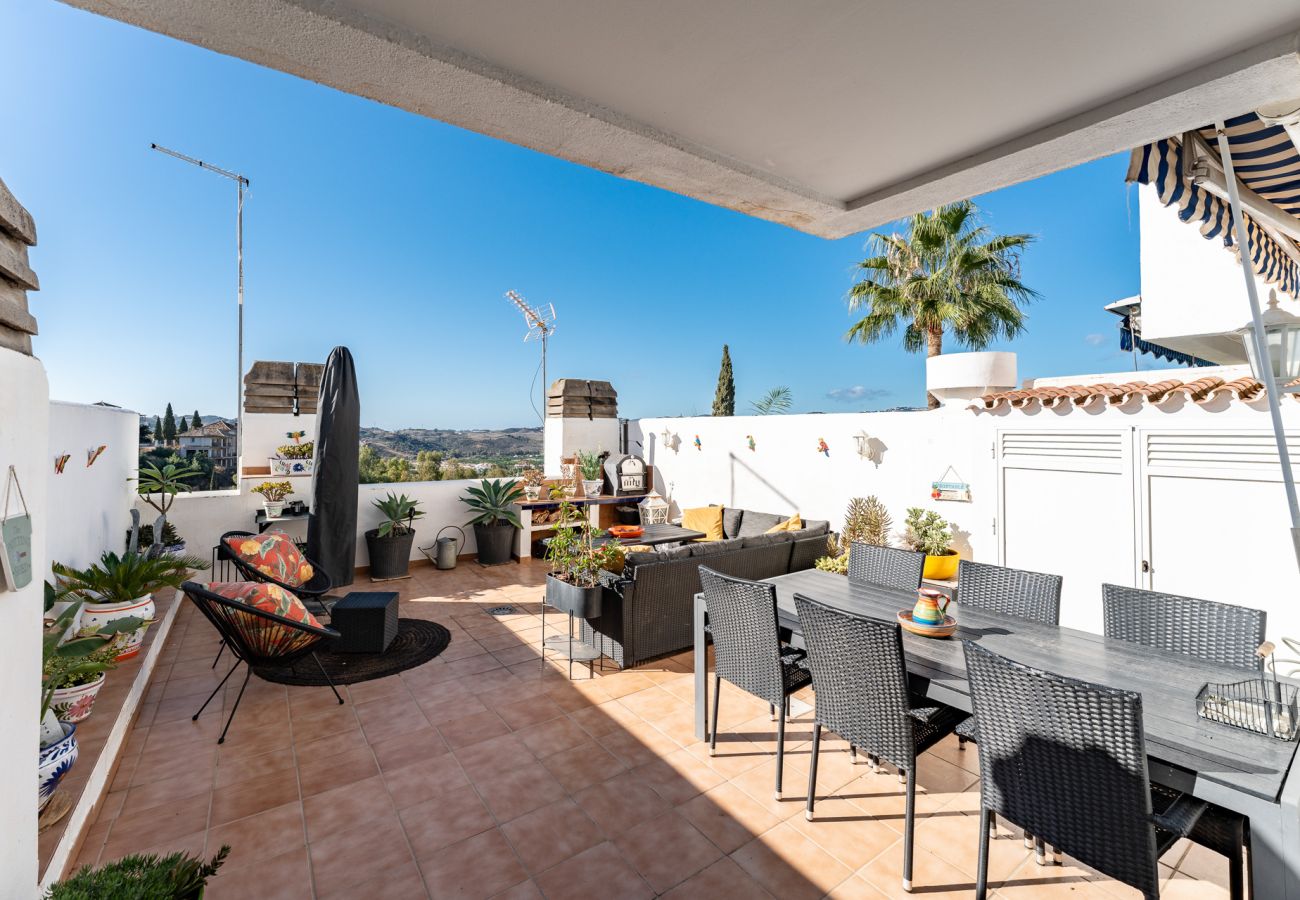 Terraced House in Málaga - Beautiful townhouse with mountain views in Mijas Golf