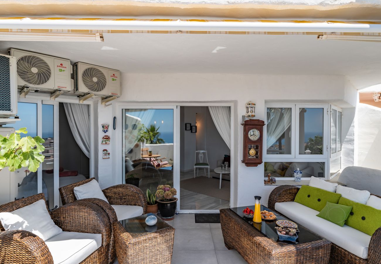 Apartment in Mijas Costa - Luxury home with Sea View near good restaurants