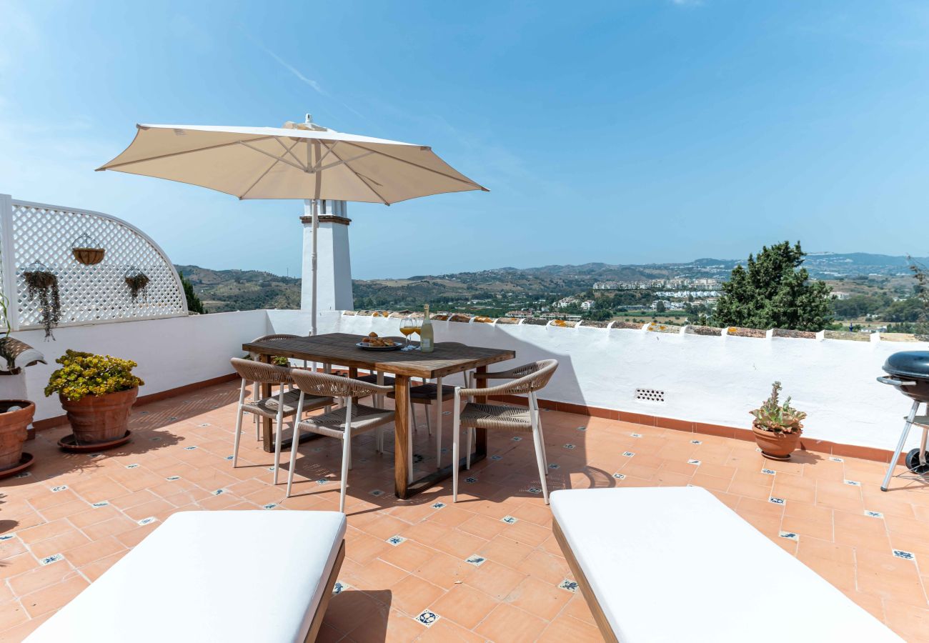 Chalet in Mijas Costa - Andalucían New renovated Townhouse in beautiful surroundings