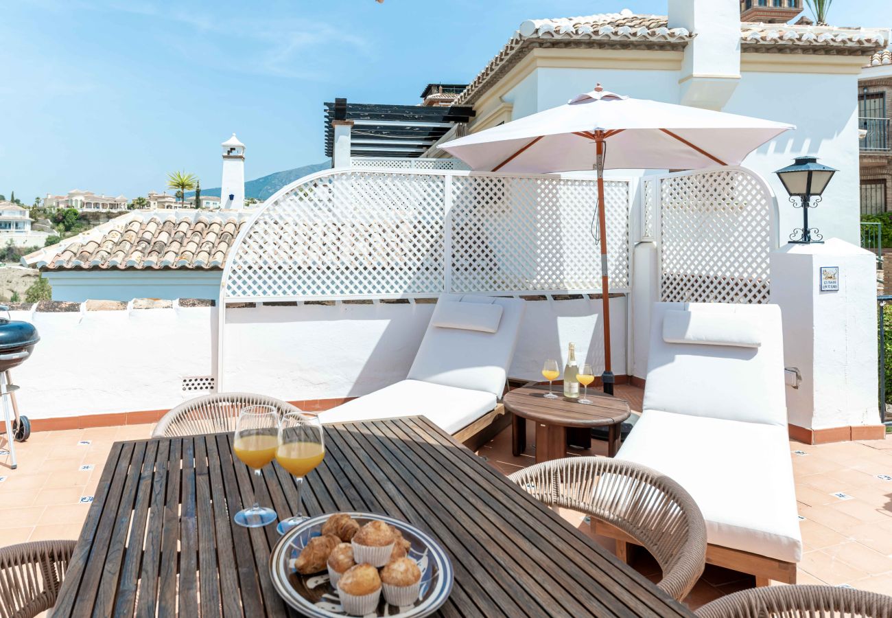 Chalet in Mijas Costa - Andalucían New renovated Townhouse in beautiful surroundings