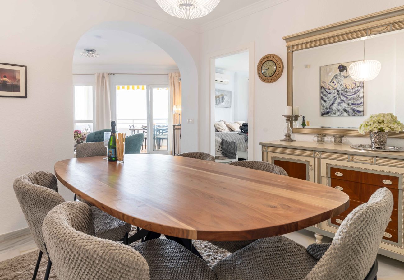 Apartment in Mijas Costa - Incredible Sea Views with short walk to Restaurants, Golf and Gym