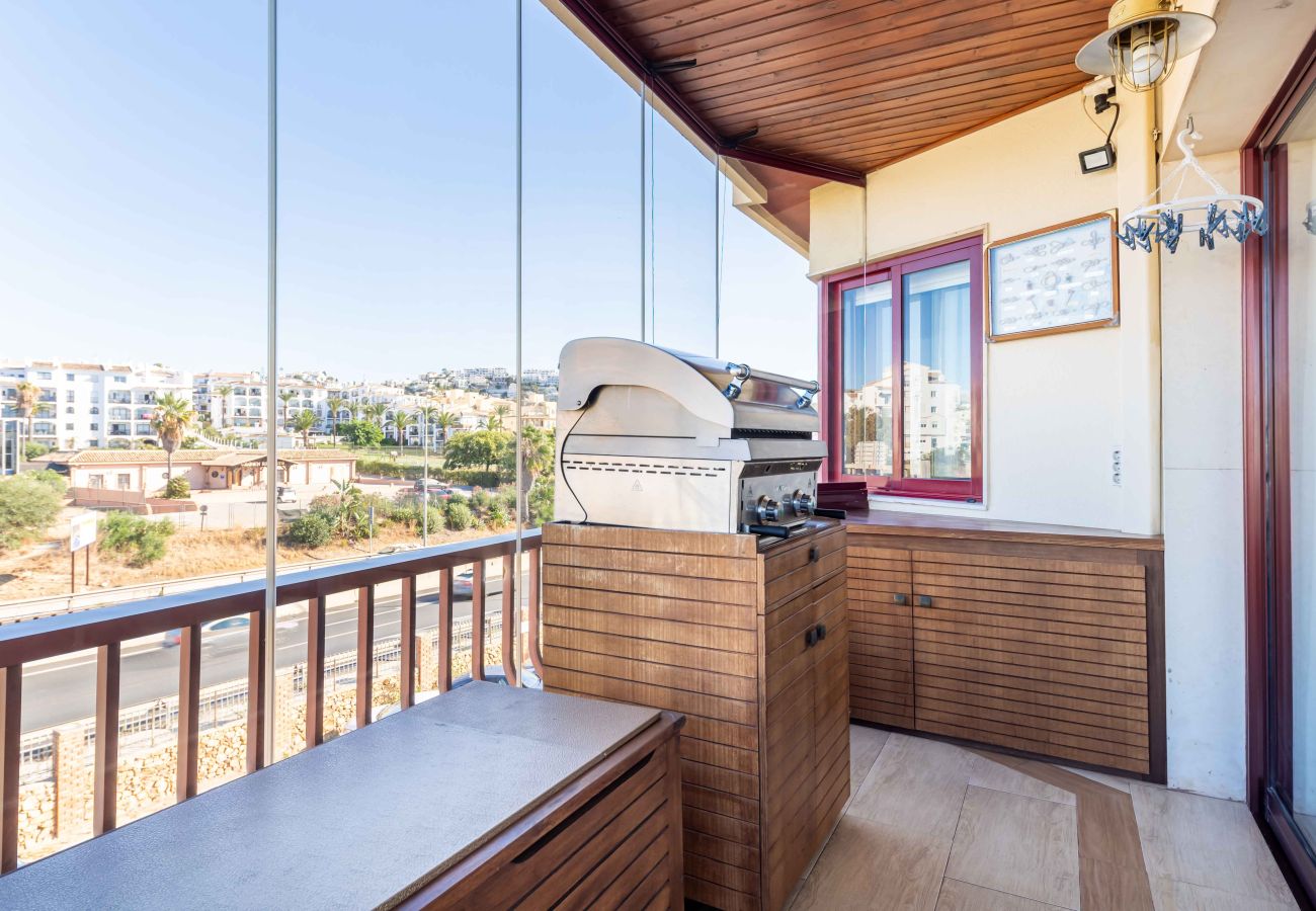 Apartment in Mijas Costa - Front Beach Complex with direct access to the beach