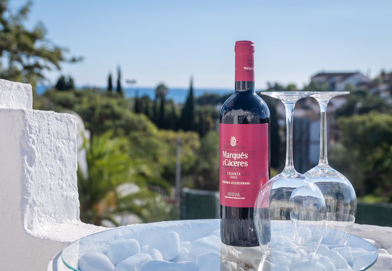 Terraced House in Marbella - Family Holiday Resort, heated pool, restaurant, playground, gym and much more! 