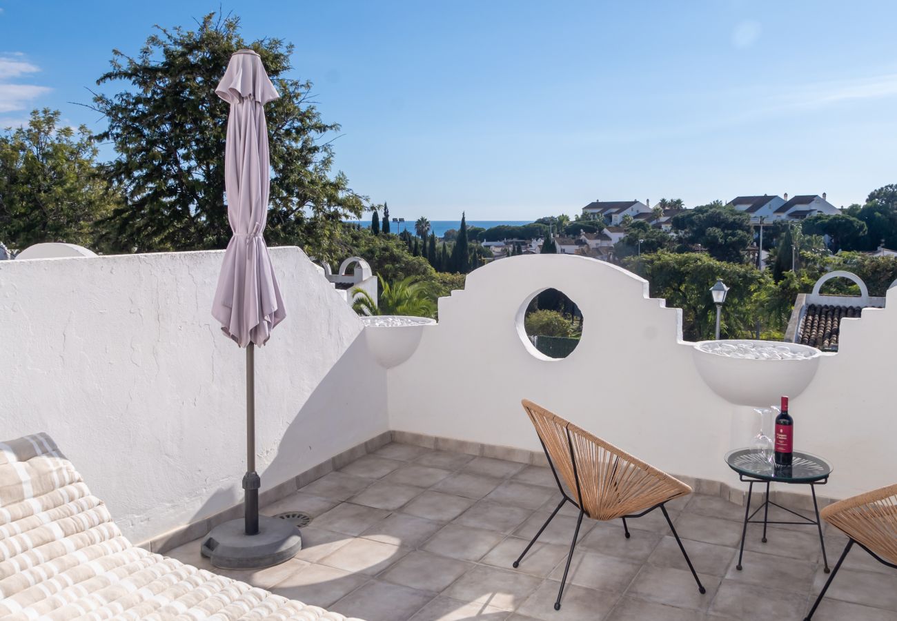 Terraced House in Marbella - Family Holiday Resort, heated pool, restaurant, playground, gym and much more! 