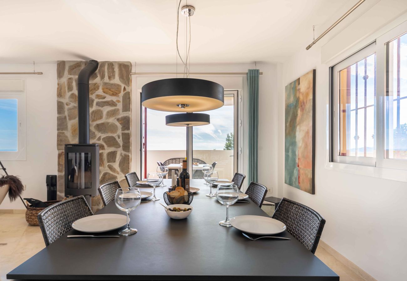 Terraced House in Mijas Costa - Spectacular Sea view from Modern Townhouse with Jacuzzi