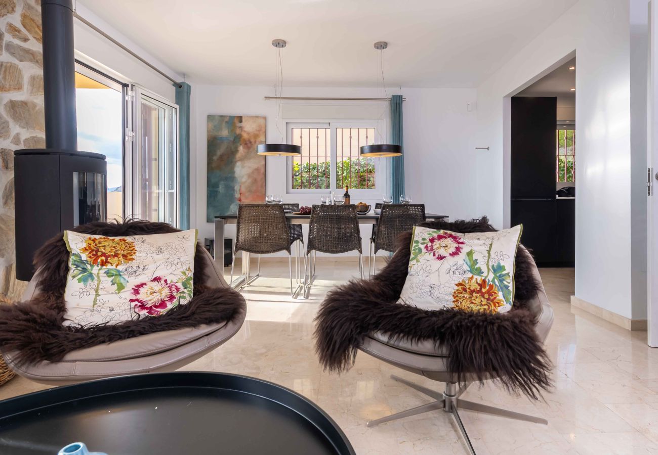 Terraced House in Mijas Costa - Spectacular Sea view from Modern Townhouse with Jacuzzi