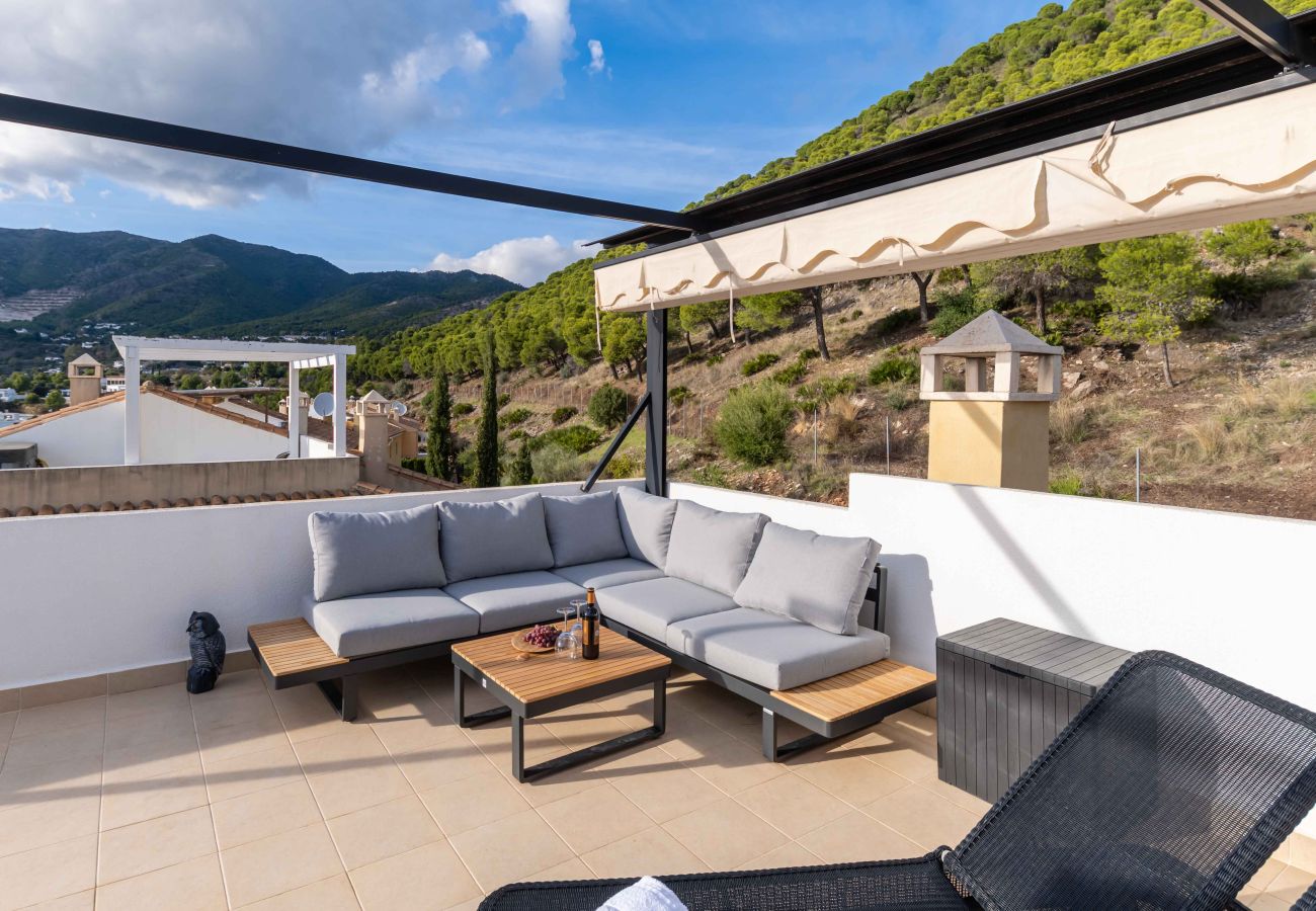 Terraced House in Mijas Costa - Spectacular Sea view from Modern Townhouse with Jacuzzi