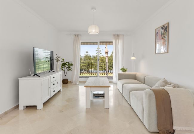 Apartment in Mijas - Frontline Golf Retreat with Heated Pool, Lake Views and Beautiful Sunsets