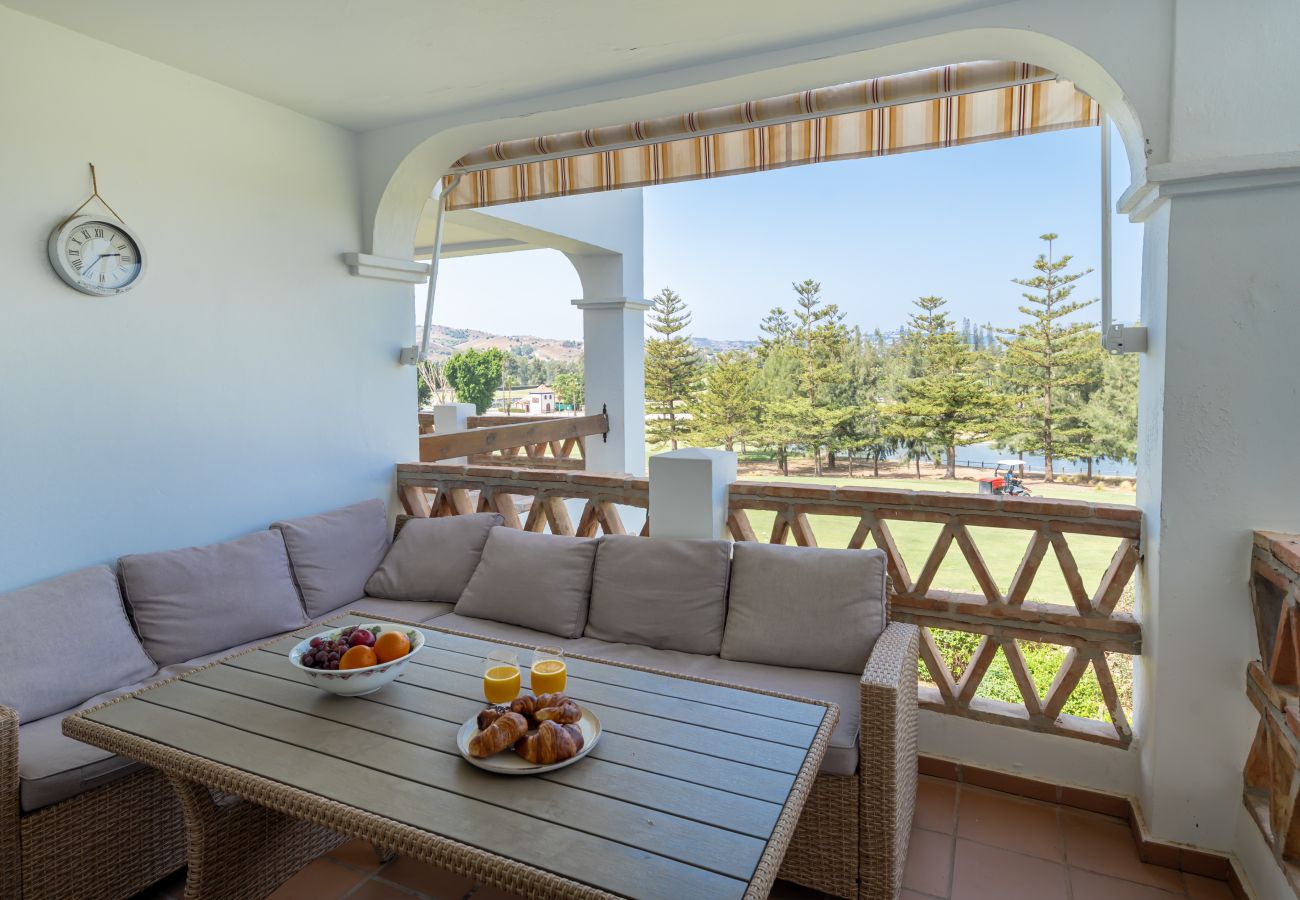 Apartment in Mijas - Frontline Golf Retreat with Heated Pool, Lake Views and Beautiful Sunsets