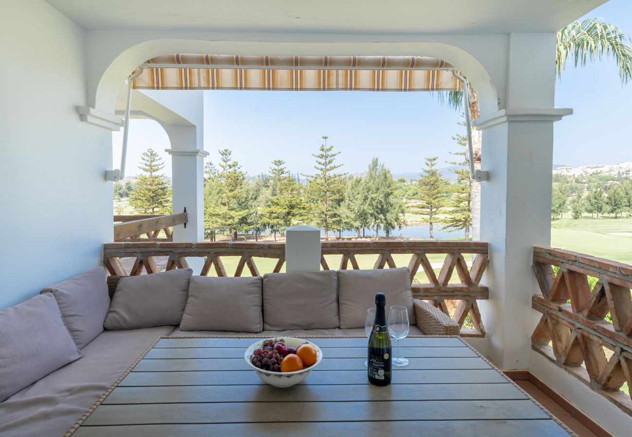 Apartment in Mijas - Frontline Golf Retreat with Heated Pool, Lake Views and Beautiful Sunsets