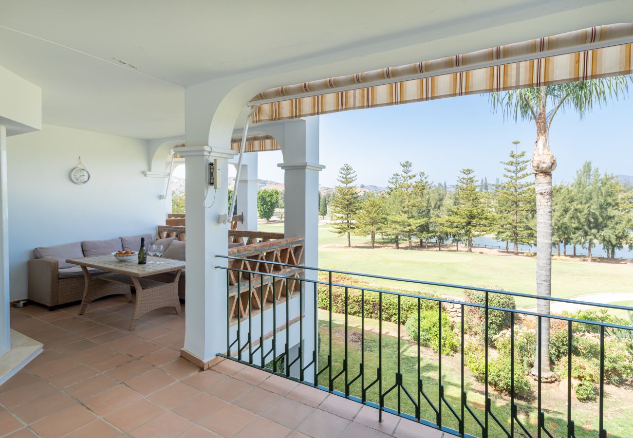 Apartment in Mijas - Frontline Golf Retreat with Heated Pool, Lake Views and Beautiful Sunsets